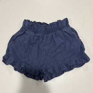 Aerie High Waist Ruffle Shorts